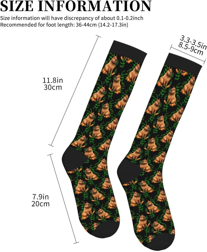 Figtihw Tie Dye Compression Socks Knee High Support Socks For Women Men Running Athletic Hiking - Image 5